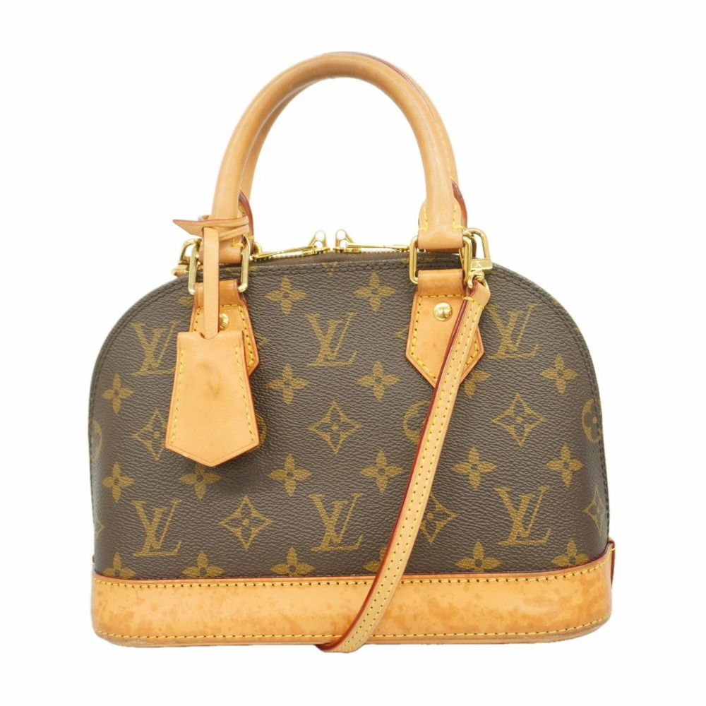 LOUIS VUITTON Brown Monogram Alma BB Bag